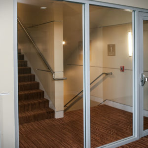 Прямоугольный противопожарный витраж / серия FRM7248