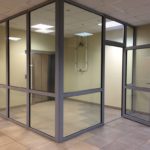 Противопожарная перегородка 3 типа из алюминия / серия FRM5195